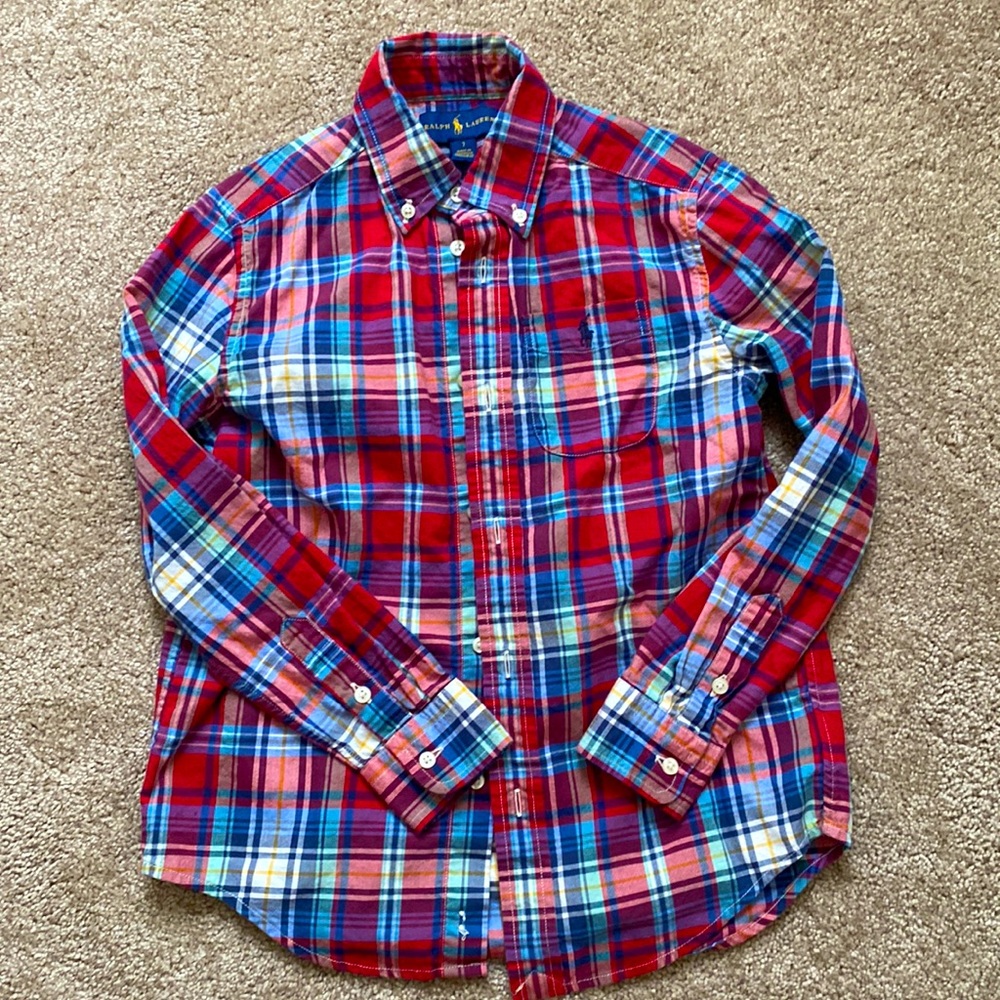 Polo Ralph Lauren Boys button down size 7